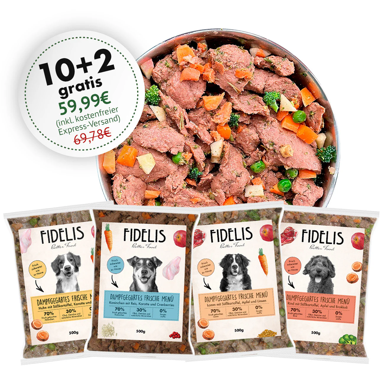 Frische Menü 10+2 Kennenlernpaket