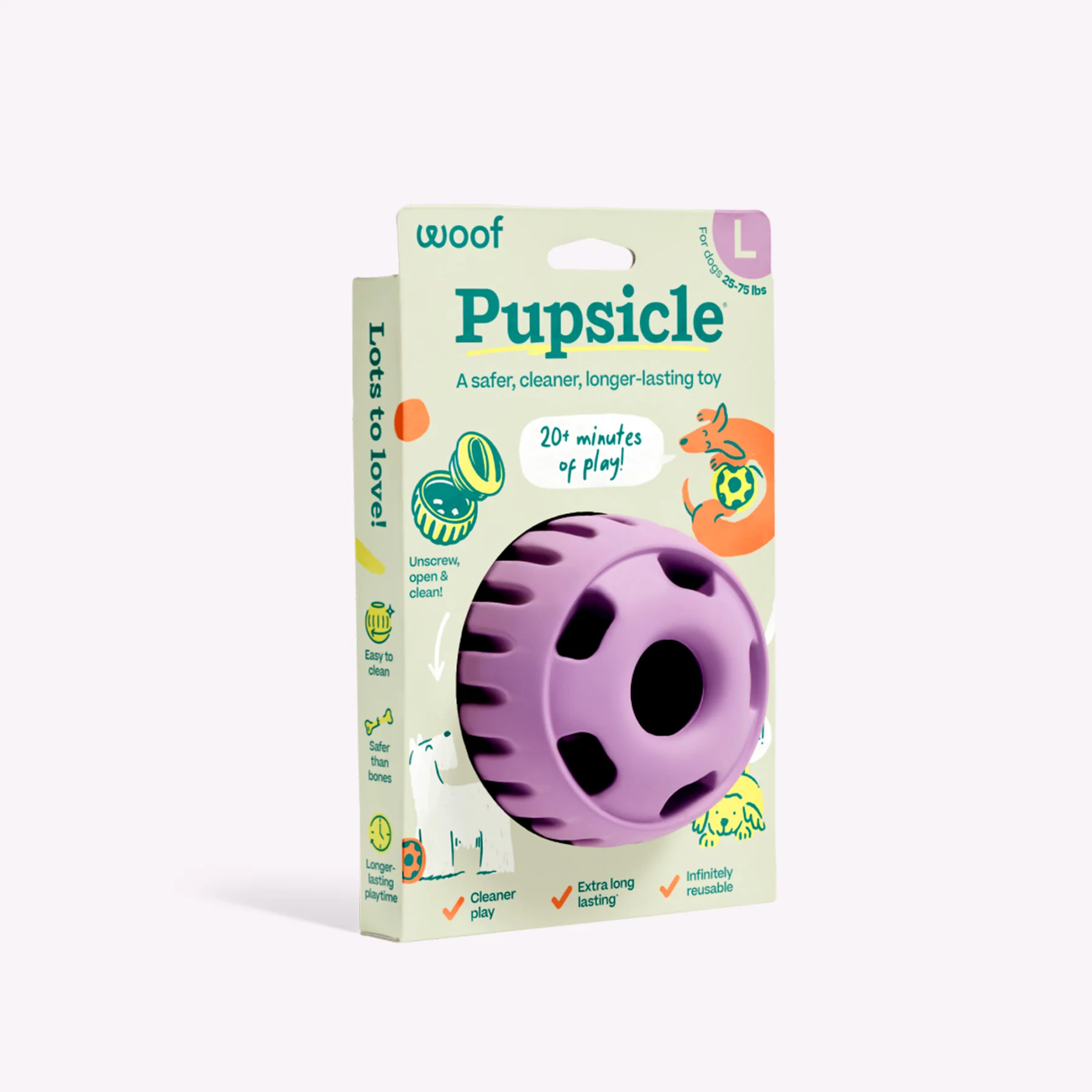 Pupsicle (lavendel, Größe L) Starter Paket - Image 3