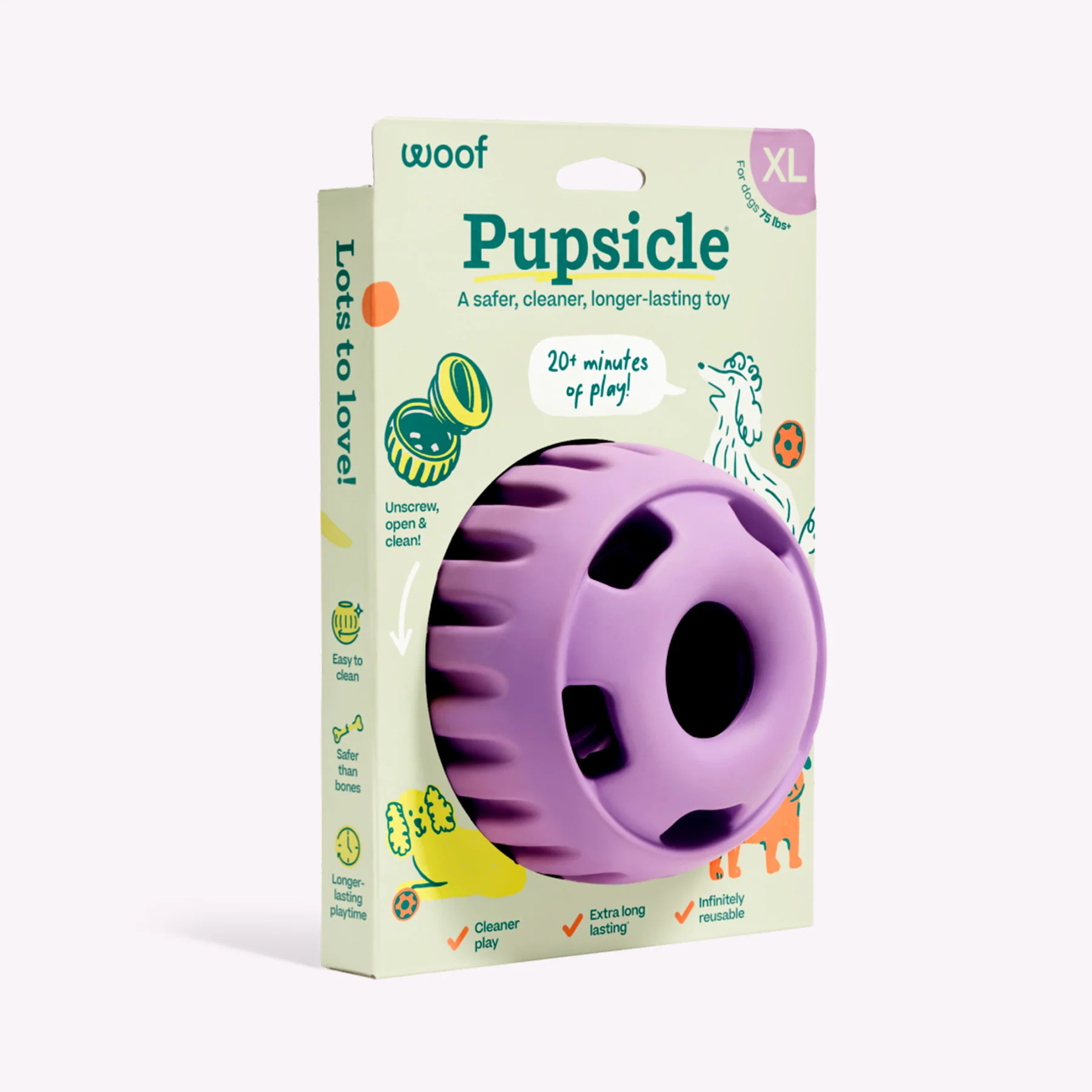 Pupsicle (lavendel, Größe XL) Starter Paket - Image 3