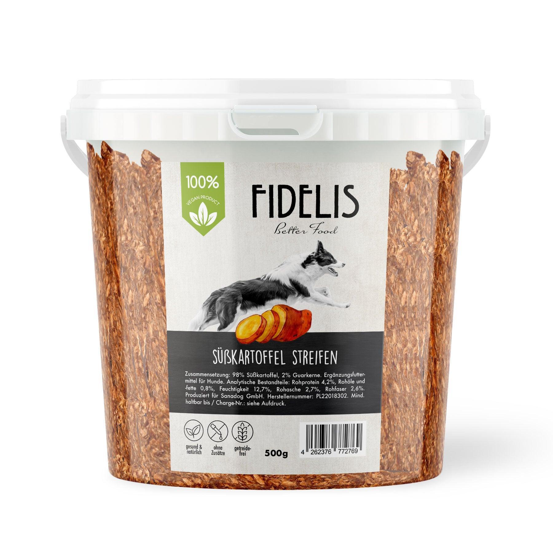 Veggie Streifen Süßkartoffel (500g-Eimer)